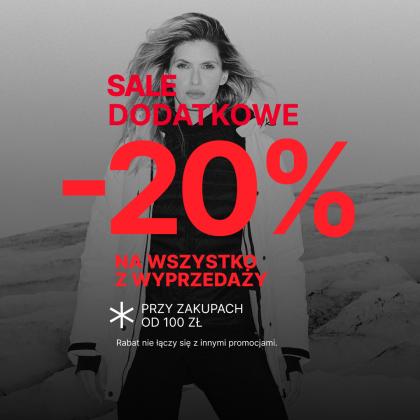 SALE w DIVERSE - dodatkowe 20% rabatu na produkty już przecenione.
