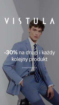 -30% na drugi i każdy kolejny produkt w Salonie VISTULA