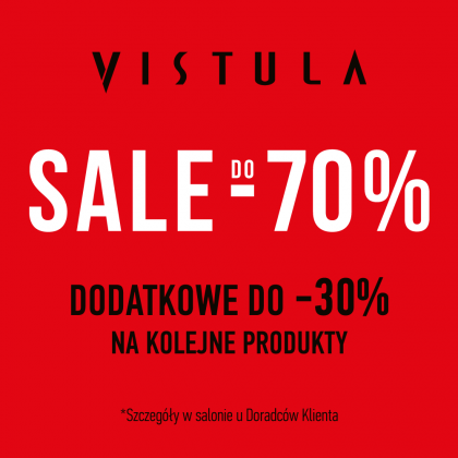 SALE do -70% w salonie Vistula
